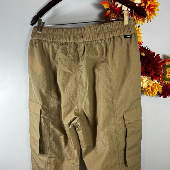prAna Womens Crossback Crinkle Ripstop Water Repellent Pant MEDIUM in Nomad - Picture 5 of 11